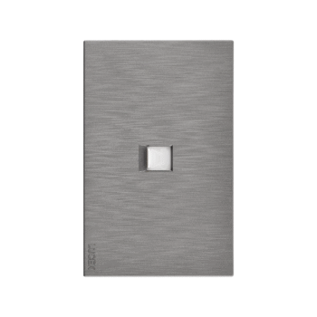 Placa plana con toma de teléfono