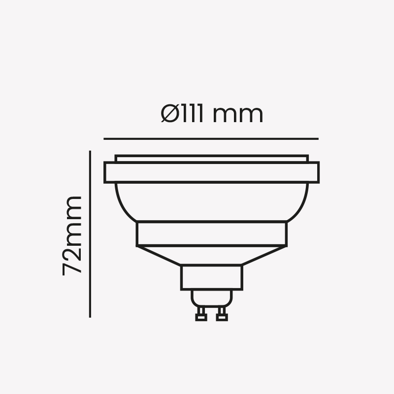 AR111 24º DIRECCIONAL CRI 95